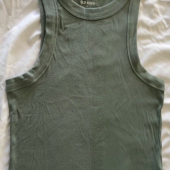 Old Navy Tops - Old Navy Olive Ribbed Tee